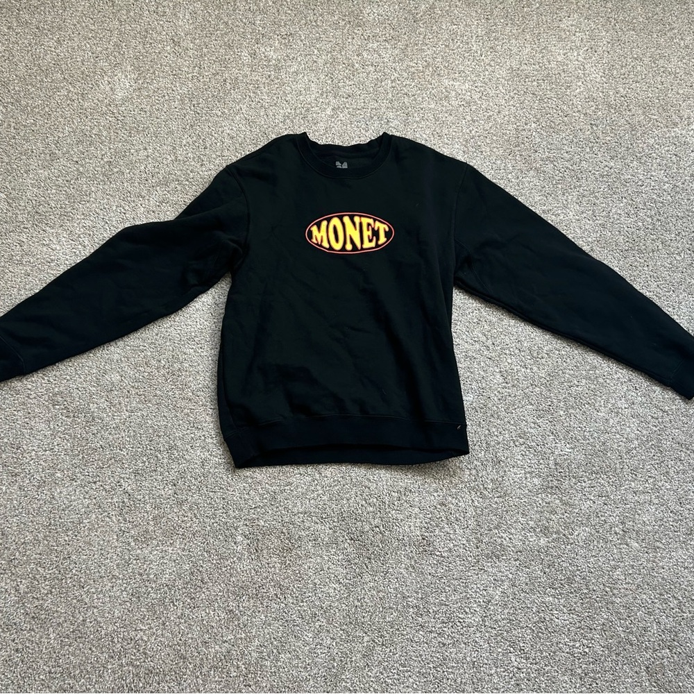 Black Monet Crewneck Sweater